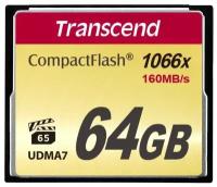 Transcend Карта памяти Compact Flash 64Gb, High Speed TS64GCF1000 1000-x