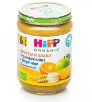 Каша детская HiPP безмолочная зерновая с фруктами, с 6 месяцев