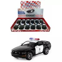 Металлическая машинка Kinsmart 1:38 «2006 Ford Mustang GT (Полиция)» инерционная KT5091DP