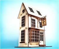 Дом из Гарри Поттера - 19х16х30см - Сборная модель