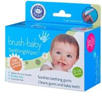 Brush-Baby DentalWipes детские зубные салфетки-напалечники