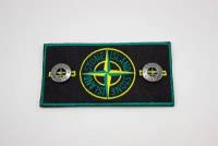 Патч Stone Island MONCLER + 2 пуговицы