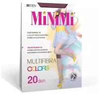 Колготки MiNiMi Multifibra Colors, 20 den, размер 2, бордовый