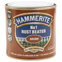 Грунт по металлу HAMMERITE Rust Beater коричневый 0,25 л
