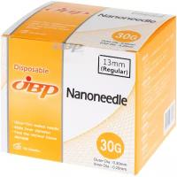 Иглы для инъекций Nanoneedle 30G - (0,3 x 13 мм - 100 штук)