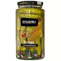 Огурцы консервированные Кубаночка, 1.5 кг