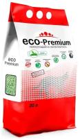 Комкующийся наполнитель ECO-Premium Зеленый чай, 20л