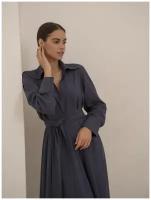 Платье Модный дом Виктории Тишиной, Ханна синее 327-21-1, размер XL