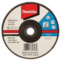 Лепестковый диск Makita D-27333, 1 шт