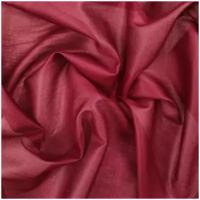 Ткань батист (красный) 100% хлопок, 50 см * 141 см, италия