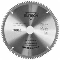 Диск пильный твердосплавный ф216х30 100зуб 1820.116600 ELITECH №1067