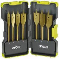 Сверло перовое, по дереву RYOBI RAK07SB 5132002252, 7 шт