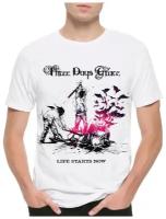Футболка Dream Shirts Three Days Grace - Life Starts Now Мужская белая