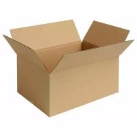 Картонная коробка для хранения и переезда RUSSCARTON, 570х380х380 мм, П-32 бурый, 5 ед
