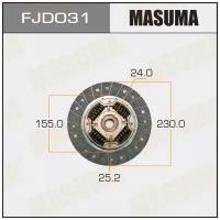 Диск сцепления Masuma 2301552425.2 (1/10) MASUMA FJD031