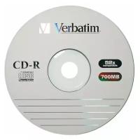 Диск CD-R VERBATIM 700 Mb 52х в конверте