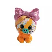Плюшевая игрушка Little Bow Pets с бантиком сюрпризом котенок Butterscotch