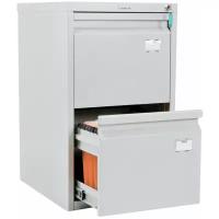 Шкаф картотечный практик A-42, 685x408x485 мм, 2 ящика для 84 подвесных папок, формат папок A4 (без папок) шт