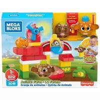 Конструктор Mega Bloks Прятки на ферме для малышей GRJ18, 30 дет