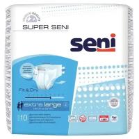 Подгузники для взрослых Seni Super Extra Large XL, 130-170 см, 10 шт*2 упаковки