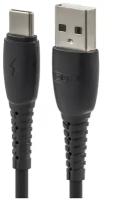 USB-кабель BYZ BC-026t AM-Type-C 2 метра, 5A, пластик, чёрный