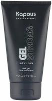 Kapous Professional гель для волос сильной фиксации Gel Strong, 150 мл