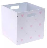 ZABIAKA Ящик-тумба для хранения «Сердечко», 30 × 30 см