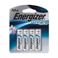 Батарейка AA литиевая Energizer Lithium Ultimate FR 6-4BL 1.5V в блистере 4шт