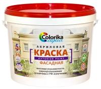 Краска акриловая Colorika Aqua фасадная влагостойкая огнезащитная матовая бeлый 1 кг