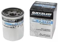 Масляный фильтр Quicksilver для лодочных моторов Mercury 25-30/40-60/75-115 4-такные, Yamaha и Honda (35-8M0162830)