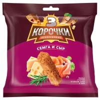 3 Корочки сухарики ржаные Семга и сыр, 40 г