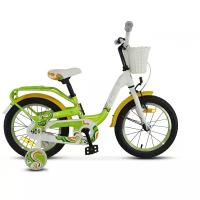 Детский велосипед Stels Pilot 190 16 V030, год 2018, цвет Зеленый-Желтый