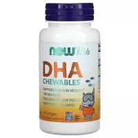 NOW Foods Kid's DHA Fish Oil Chewables 100 мг 60 гел. капсул