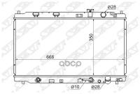 HD0008BD SAT Радиатор Honda Integra 93-00