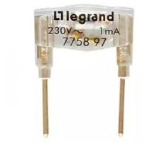 Legrand Лампа подсветки механизмов Legrand Galea Life зеленая 775897