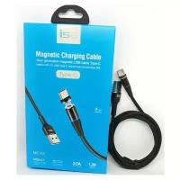 Магнитный Кабель MC-01 USB Tupe-C ISA 1.2m . 2.0A