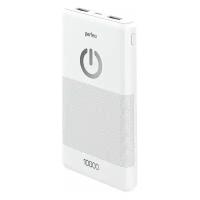 Внешний аккумулятор Perfeo 10000 mah + Micro usb /In Micro usb /Out USB 1 А, 2.1A/ белый