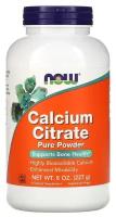 Порошок NOW Calcium Citrate, 227 г, 76 шт