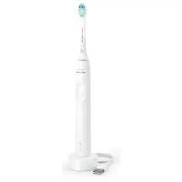 Электрические зубные щётки Philips Электрическая зубная щетка Philips Sonicare HX3671/13, звуковая, 31000 дв/мин, белая