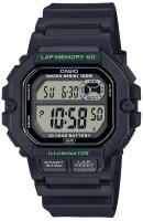 Наручные часы CASIO Collection WS-1400H-1A, черный, серый