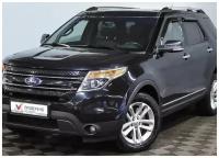 Ford Explorer ветровики боковых окон с 2010 г. (комплект 4 шт, черные) дефлекторы Форд Эксплолер