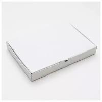Коробка прямоугольная под 2 куска пиццы, 26,5 х 19,2 х 3,3 см (10шт.)