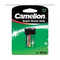 Батарейка Солевая Camelion Super Heavy Duty Крона 9 В Упаковка 1 Шт. 6f22-Sp1g Camelion арт. 6F22-SP1G