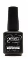 GELISH Hard Gel - French White, 15 ml - ярко-белая краска для французского маникюра, 15 мл