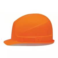 Каска защитная UVEX Супер босс, ленточный механизм регулировки, пластиковое оголовье, оранжевая, 9752220
