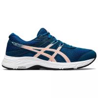 Кроссовки беговые женские ASICS 1012A570 401 GEL-CONTEND 6 текстиль синий цвет синий размер US 7,5