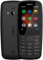 Телефон Nokia 220 DS TA-1155 BLACK, 2.4'' 320x240, 24MB, 0,3Mpix, 2 Sim, 2G, 3G, LTE, BT v4.2, Micro-USB, 1200mAh