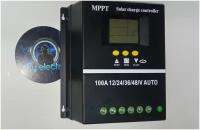 Контроллер MPPT 100А для солнечной панели