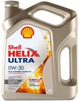 Полусинтетическое моторное масло SHELL Helix Ultra ECT C2/C3 0W-30, 4 л, 4 кг, 1 шт