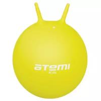 Мяч-прыгун с рожками Atemi AGB0350, d=50 см, цвет жёлтый
